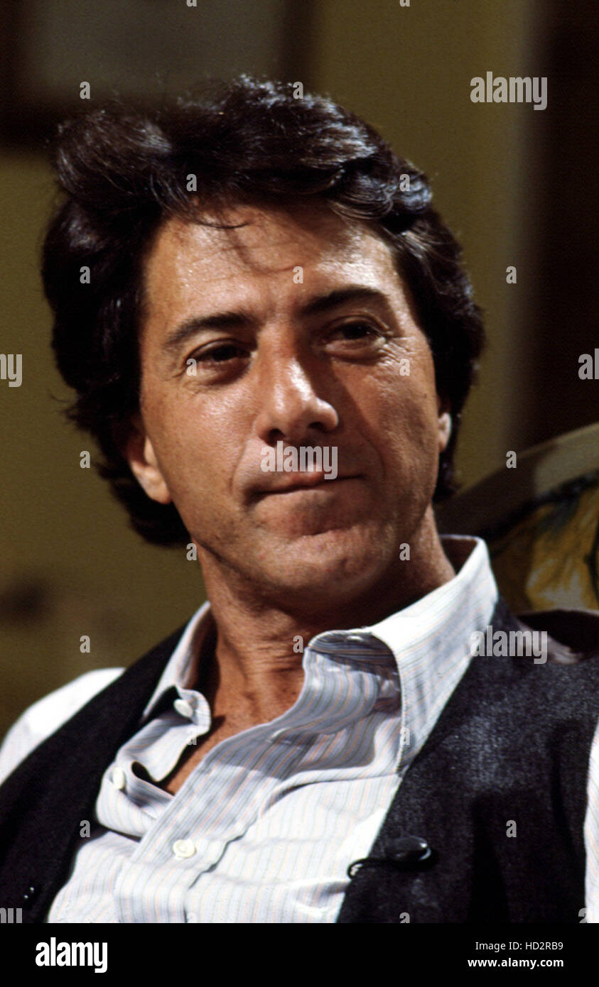 Dustin Hoffman in the early 1980s Stock Photo - Alamy