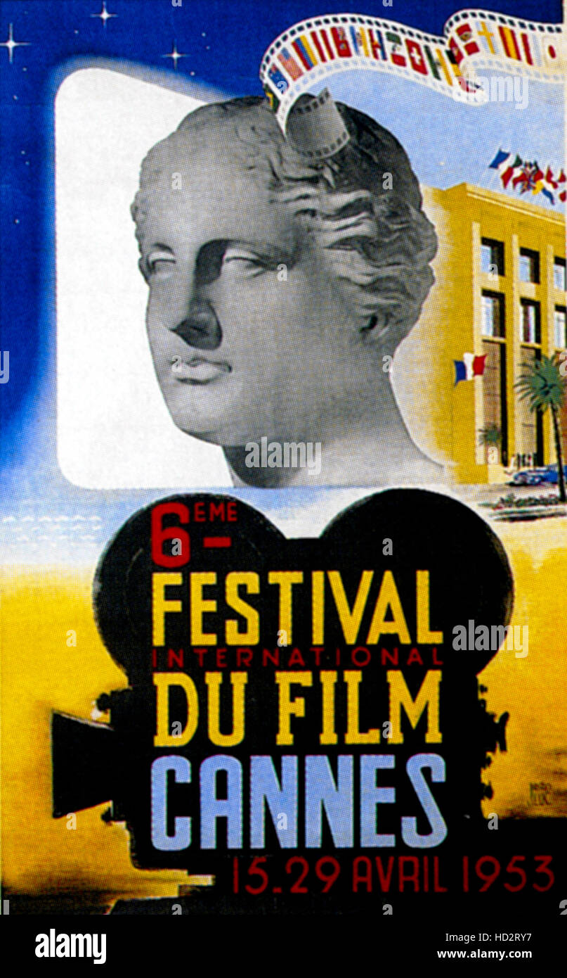 Cannes Film Festival, 1953 Stock Photo Alamy