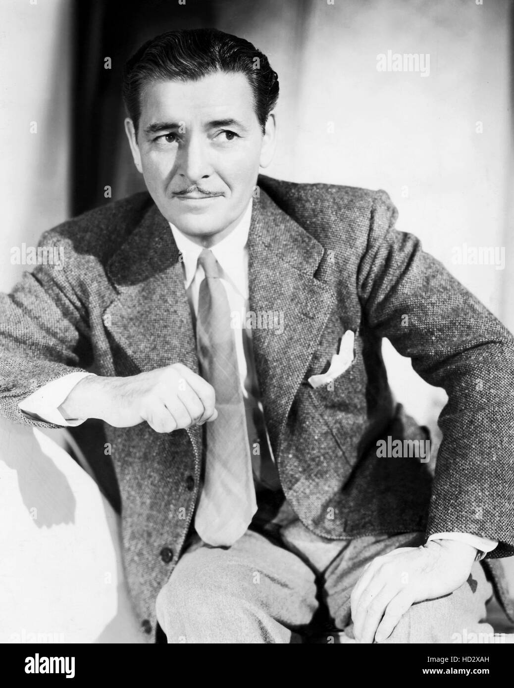 Ronald Colman, ca. late 1930s Stock Photo - Alamy