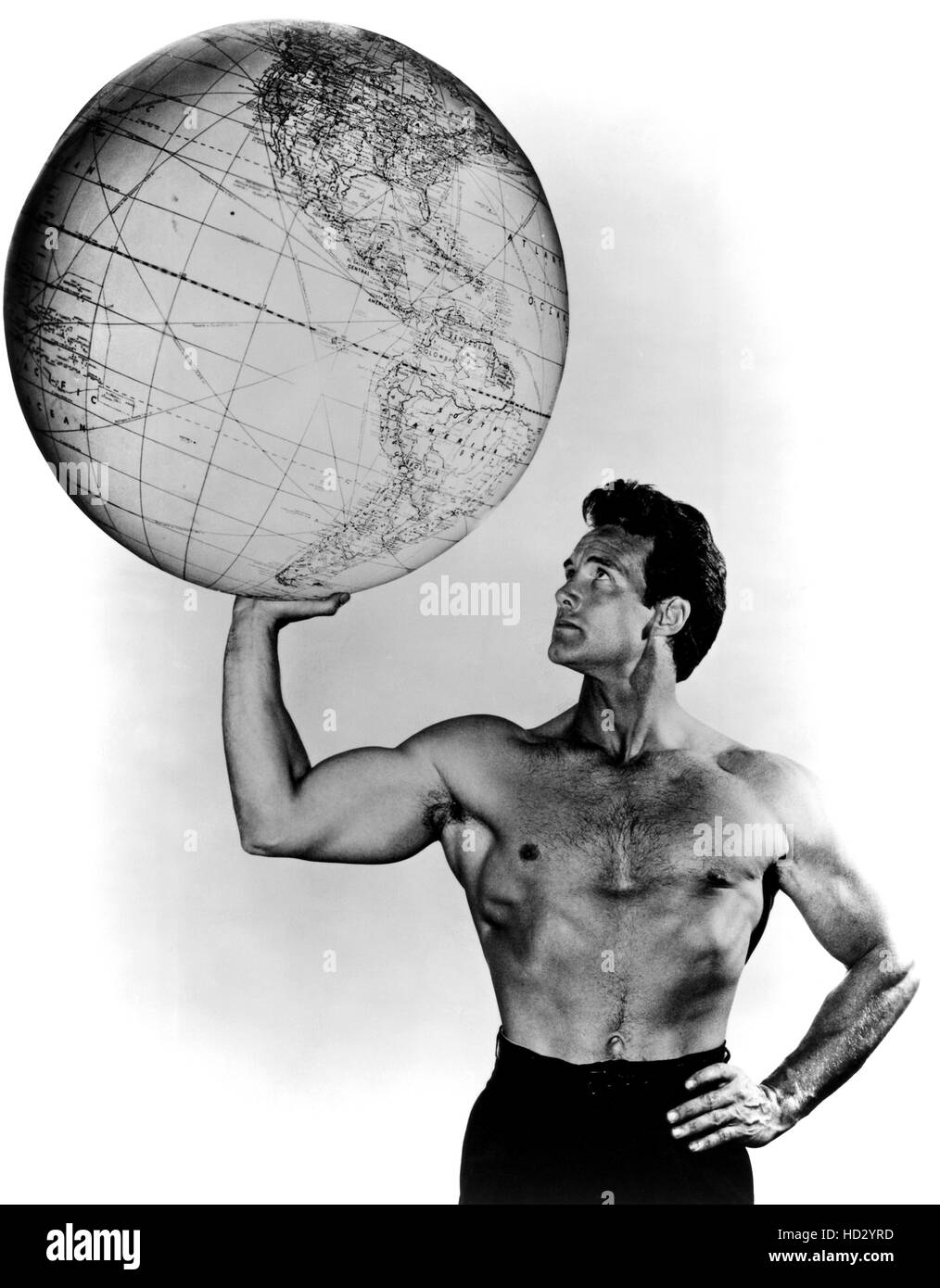 Steve Reeves, winner of 'Mr. World' (1948) and 'Mr. Universe' (1950 ...