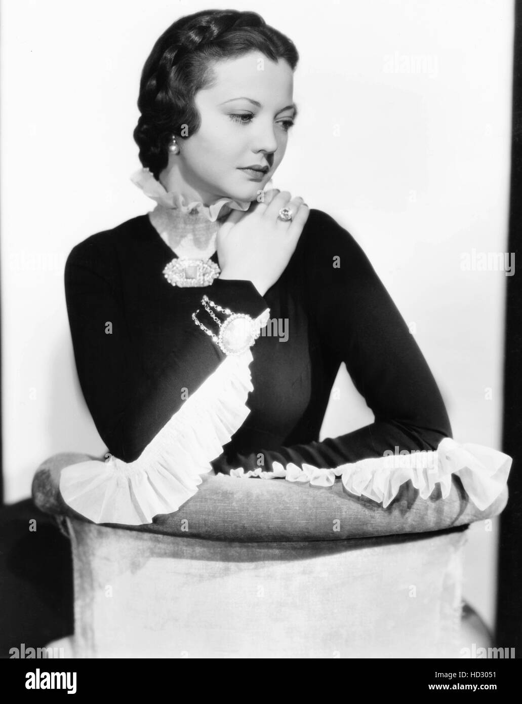 Sylvia Sidney, 1934 Stock Photo Alamy