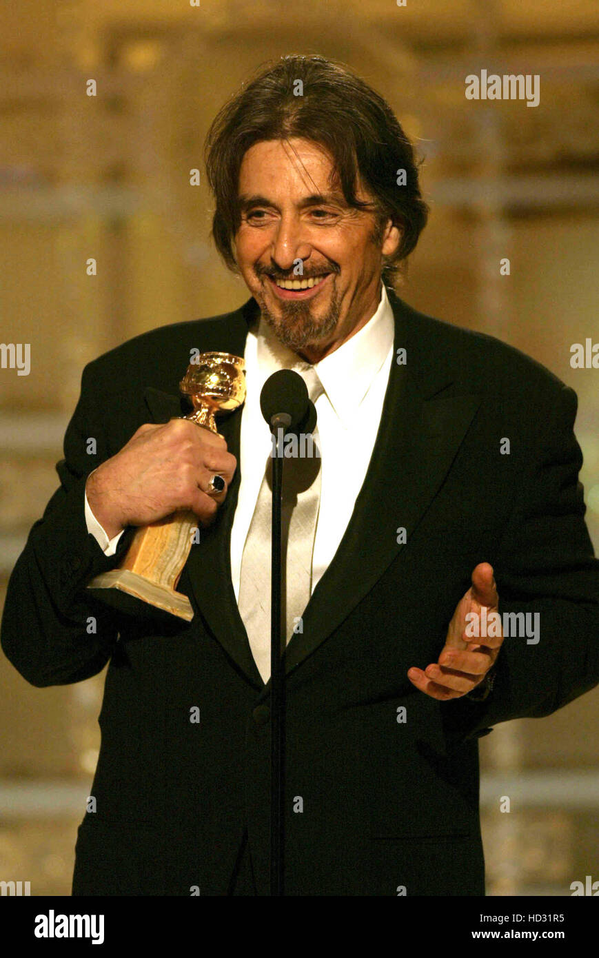 Al Pacino at the GOLDEN GLOBE AWARDS, LA CA 1/25/2004, by Chris Haston ...