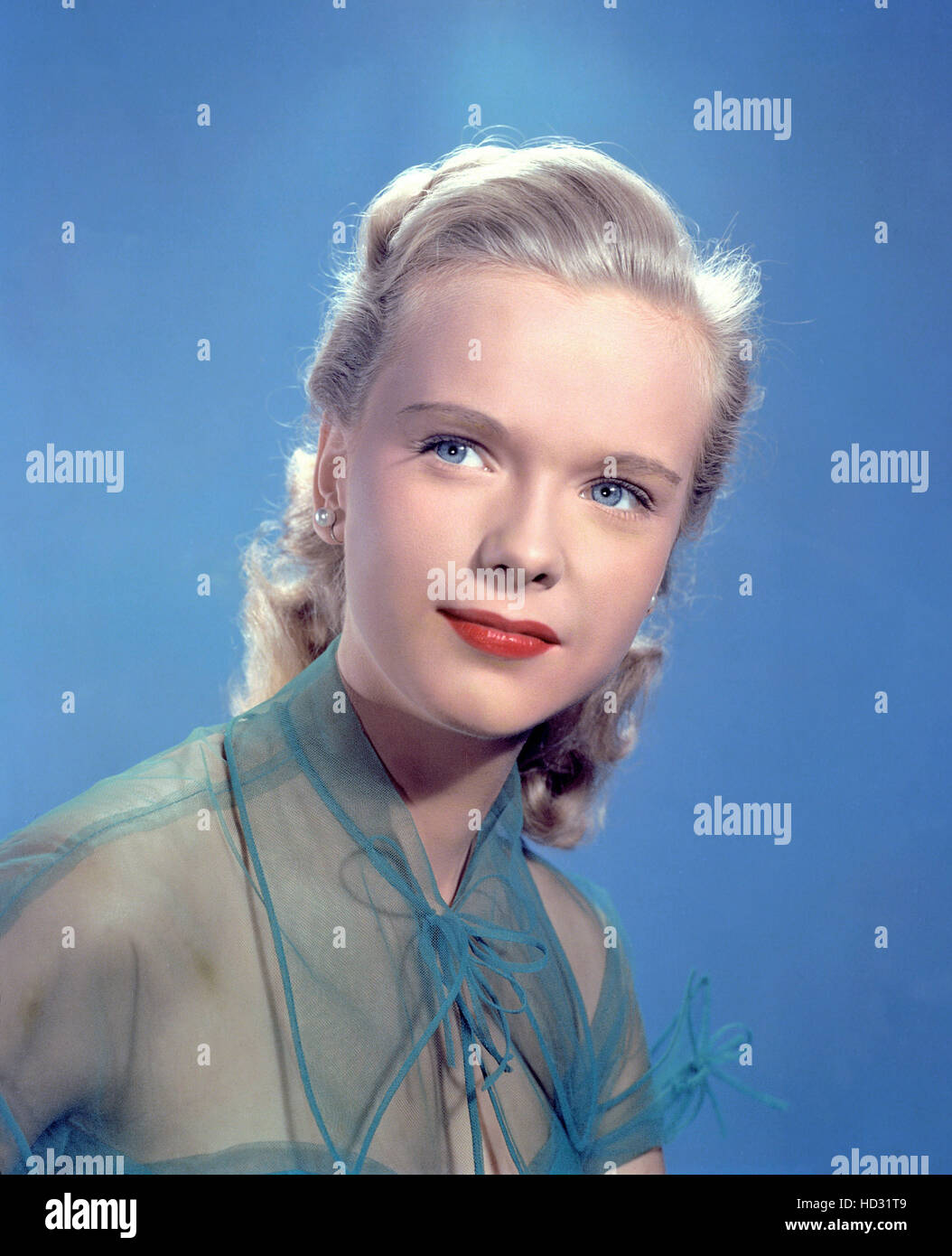 Anne Francis, late 1940s Stock Photo - Alamy