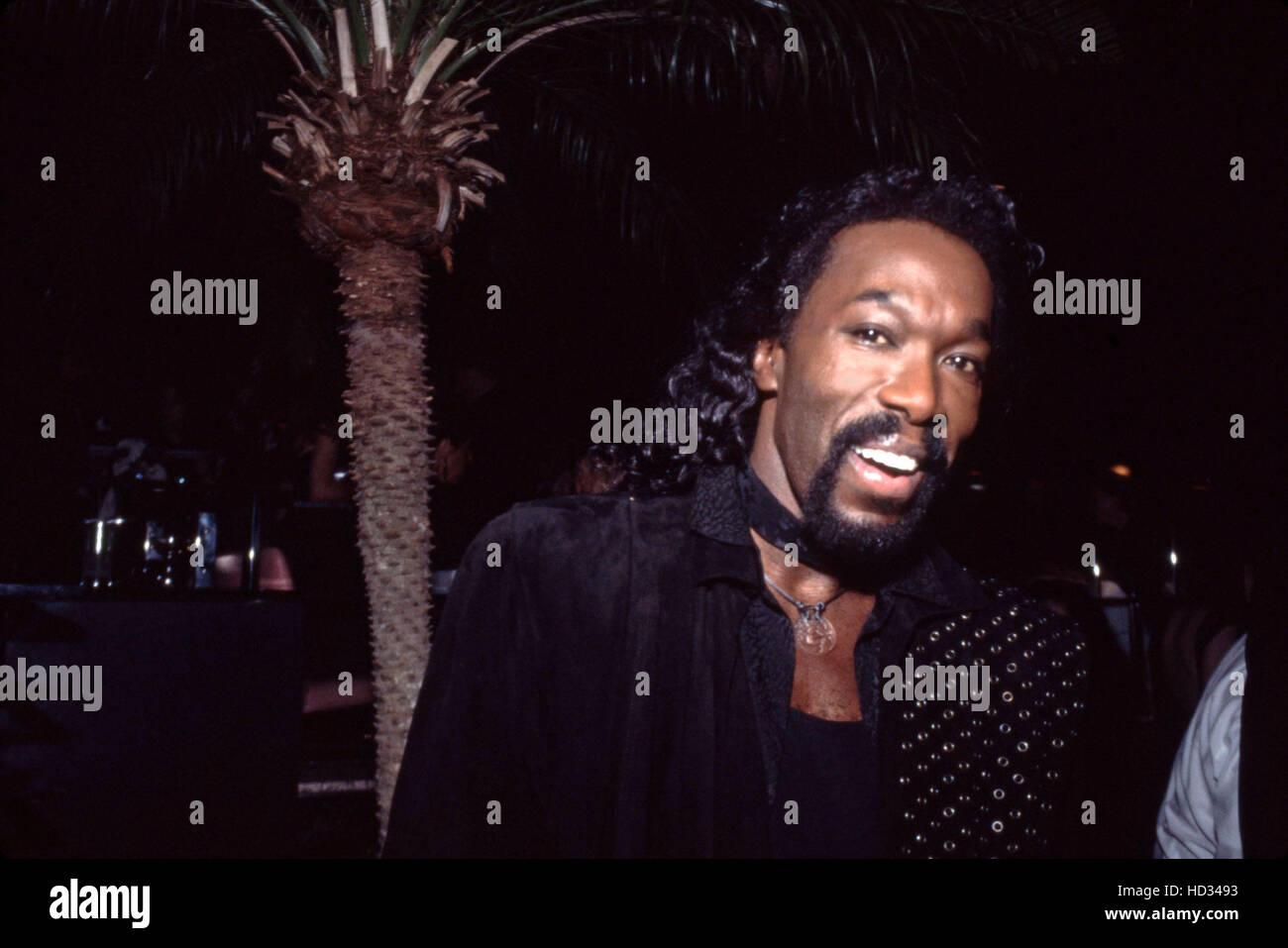 Nick Ashford at Stringfellow’s, New York, circa 1980s, photo: Karen