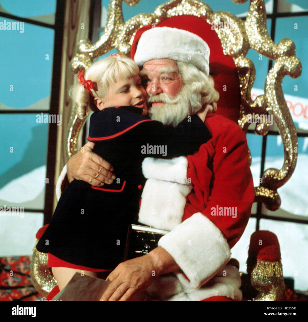 BRADY BUNCH, Susan Olsen, Hal Smith, 'The Voice of Christmas,' (Season 1), 1969 74 Stock Photo