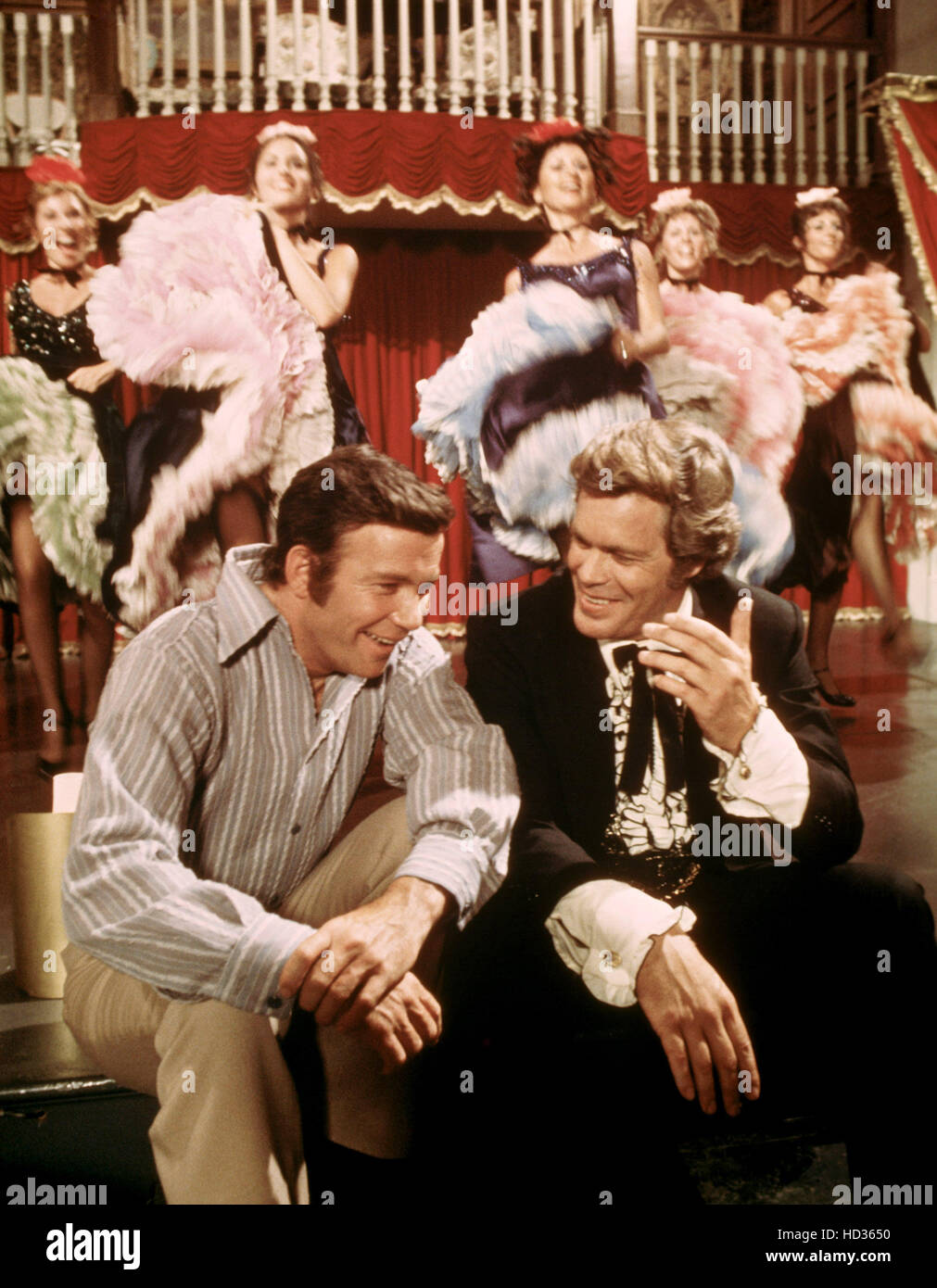 BARBARY COAST, William Shatner, Doug McClure, 1975-76 Stock Photo - Alamy