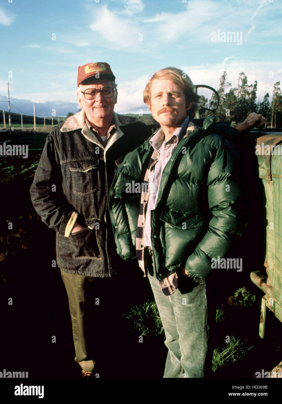 BITTER HARVEST, (from left) Art Carney, Ron Howard, 1981. © Charles