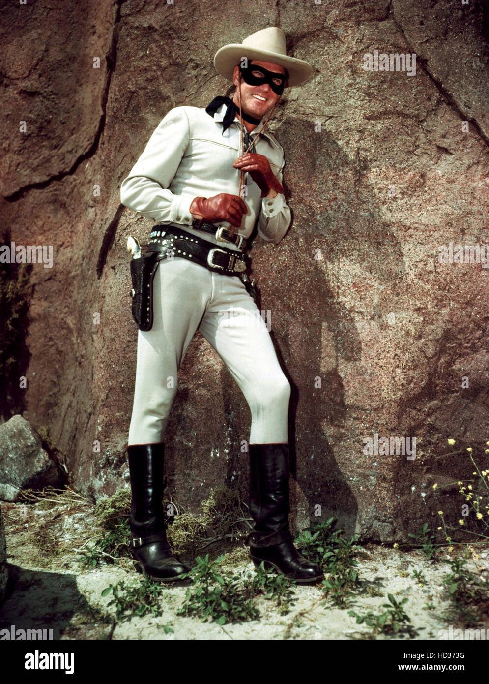 LONE RANGER, Clayton Moore, 1949-1957 Stock Photo - Alamy