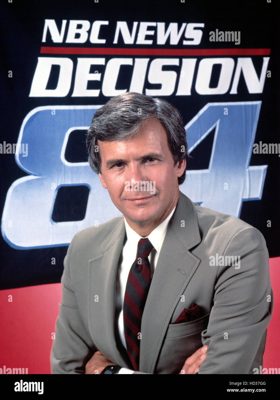 NBC NIGHTLY NEWS news anchorman Tom Brokaw covering the Democratic