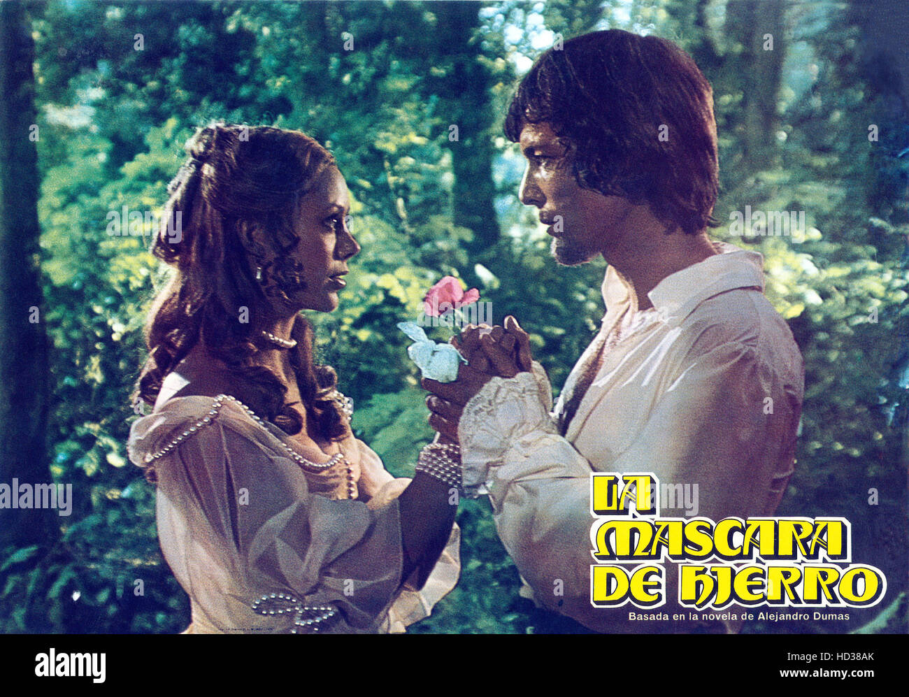 THE MAN IN THE IRON MASK, (aka LA MASCARA DE HIERRO), from left Jenny