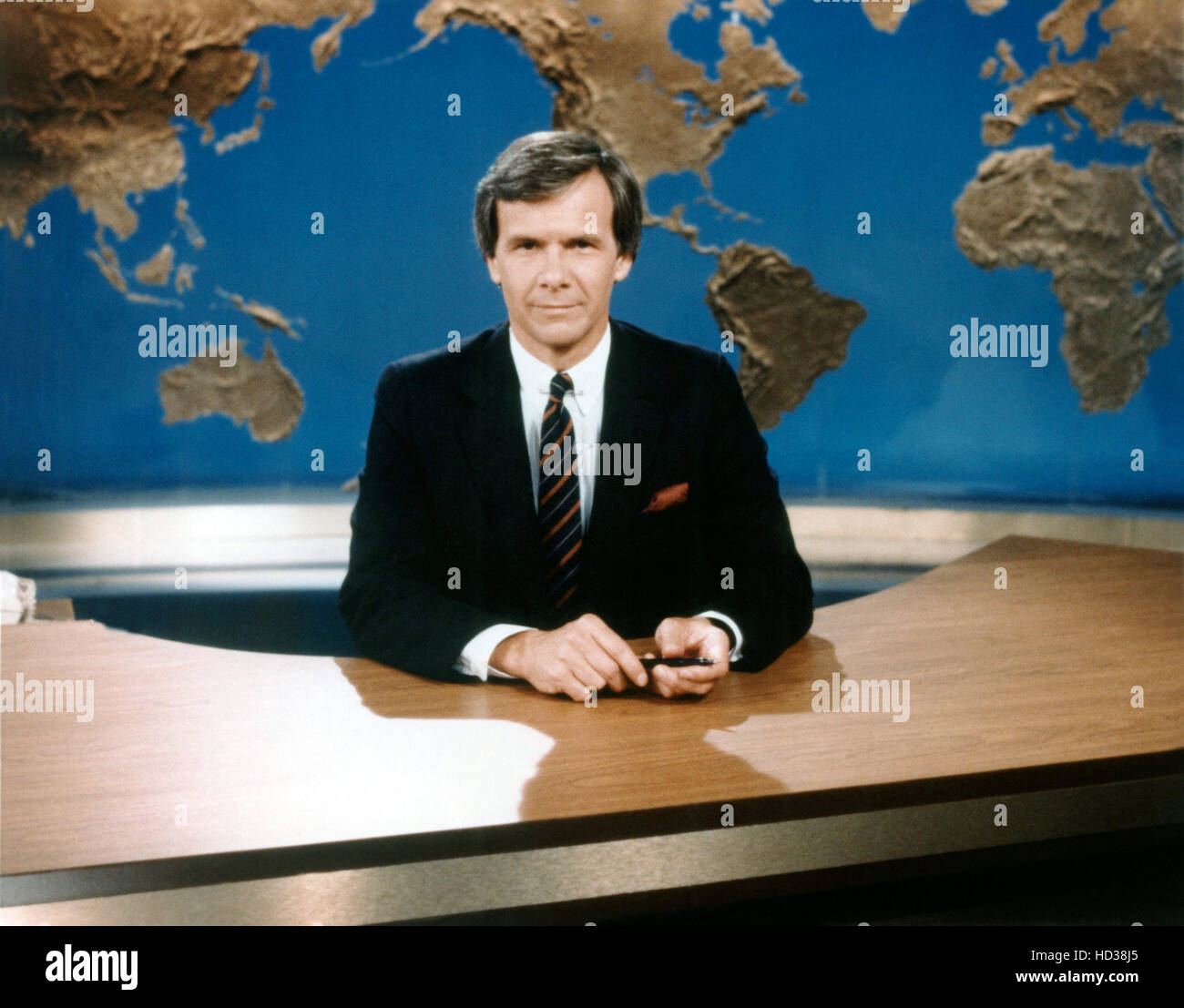 NBC NIGHTLY NEWS Tom Brokaw (ca early 1980s) 1970 © NBC