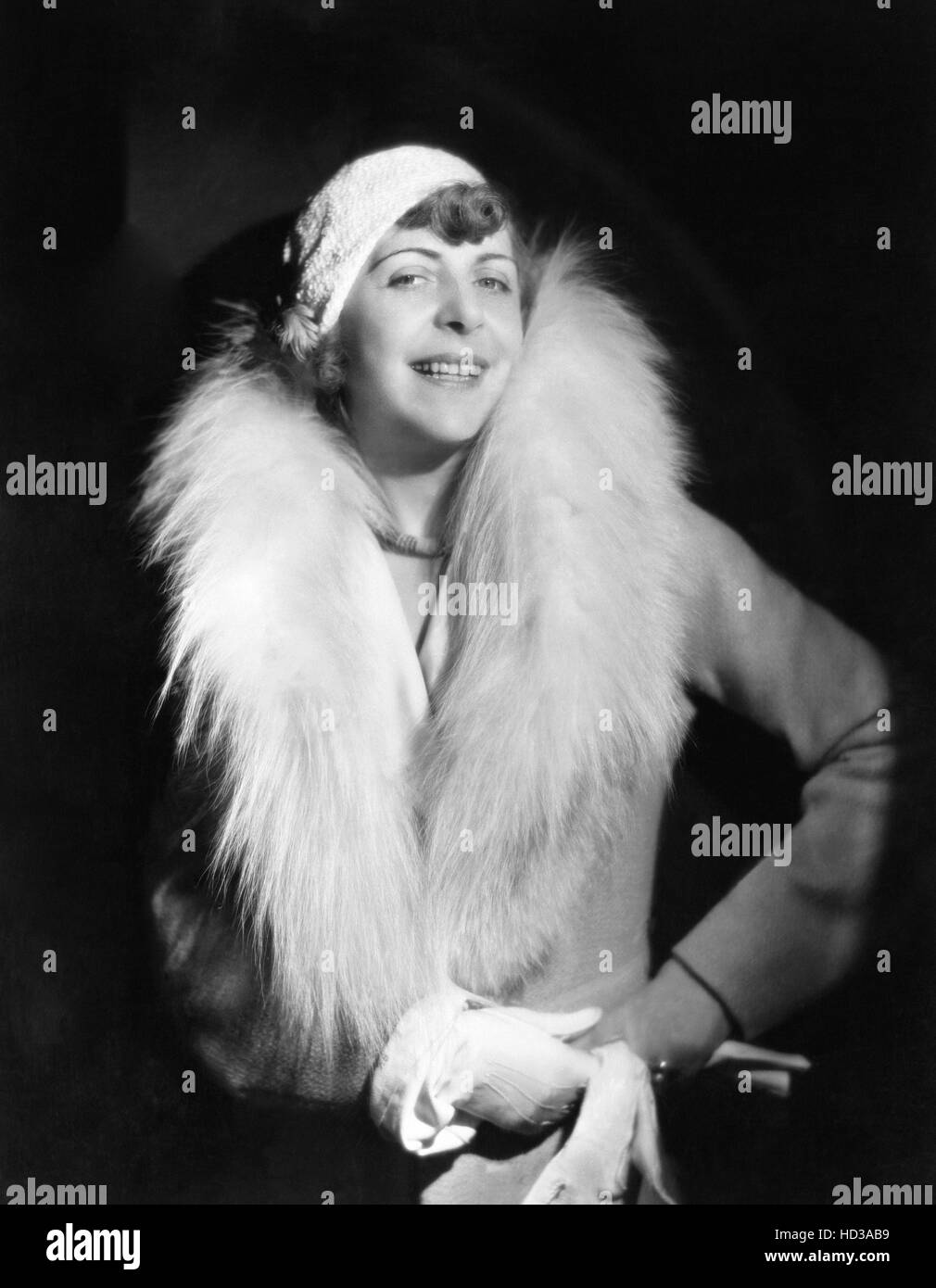 Best-selling novelist Vicki Baum, ca. late 1920s Stock Photo