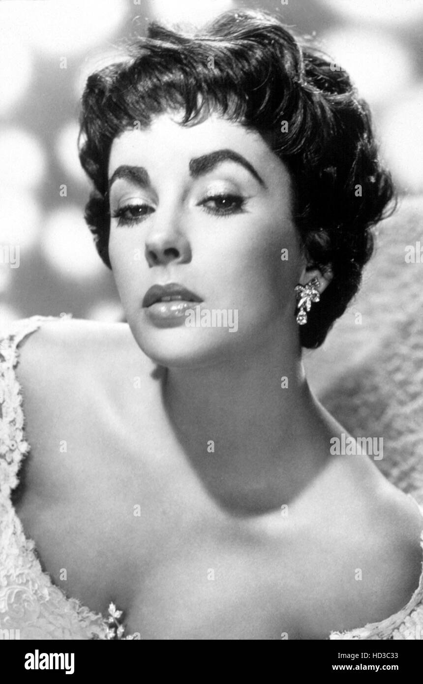 Elizabeth Taylor, 1950s Stock Photo - Alamy