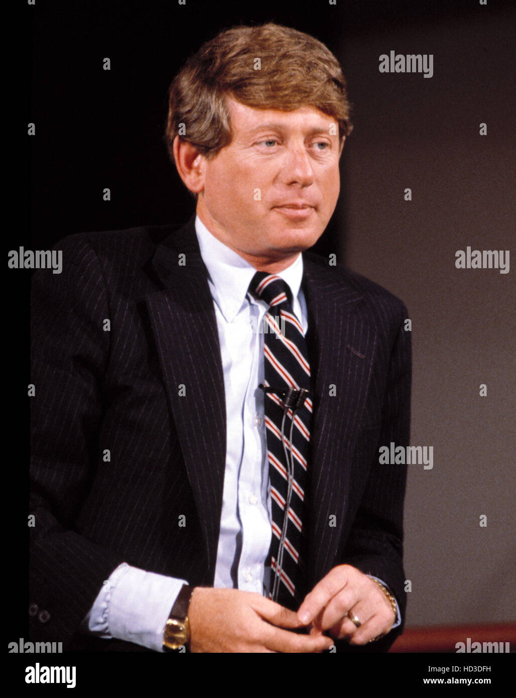 TED KOPPEL, NIGHTLINE, early 1980's Stock Photo Alamy
