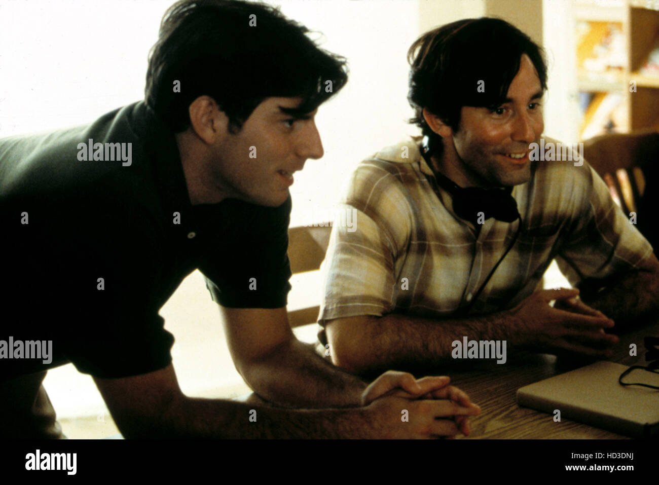 AMERICAN PIE, Brothers and directors Chris Weitz and Paul Weitz on-set