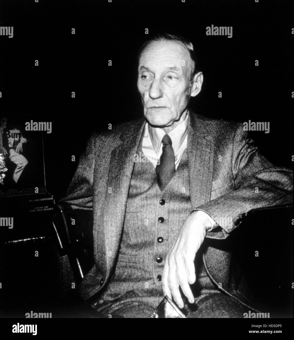 William S. Burroughs, Photograph by Marjorie Sovaa, 1982 Stock Photo ...