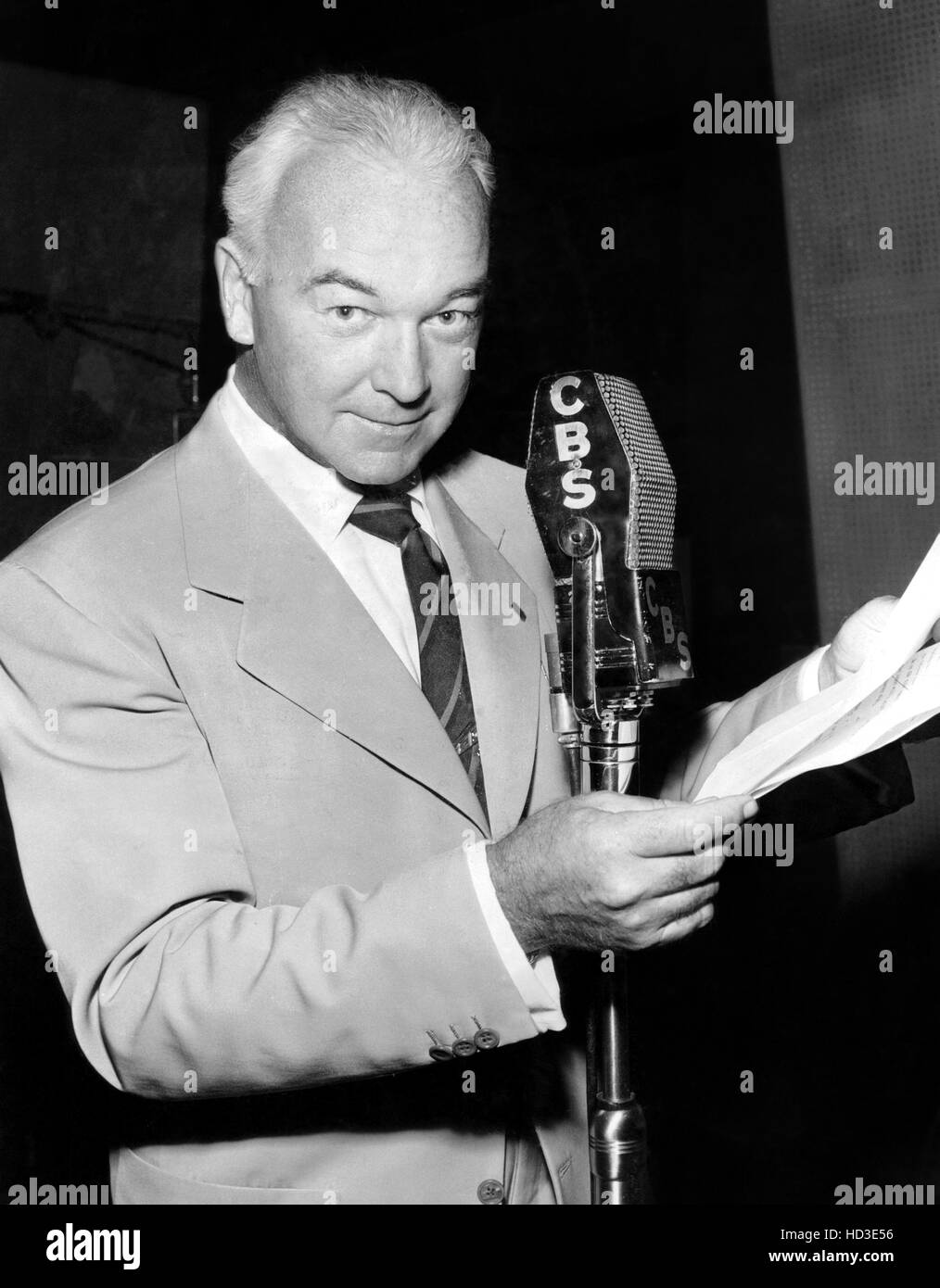 HOPALONG CASSIDY, William Boyd, on C.B.S. radio show, (ca. 1950), 1950 ...