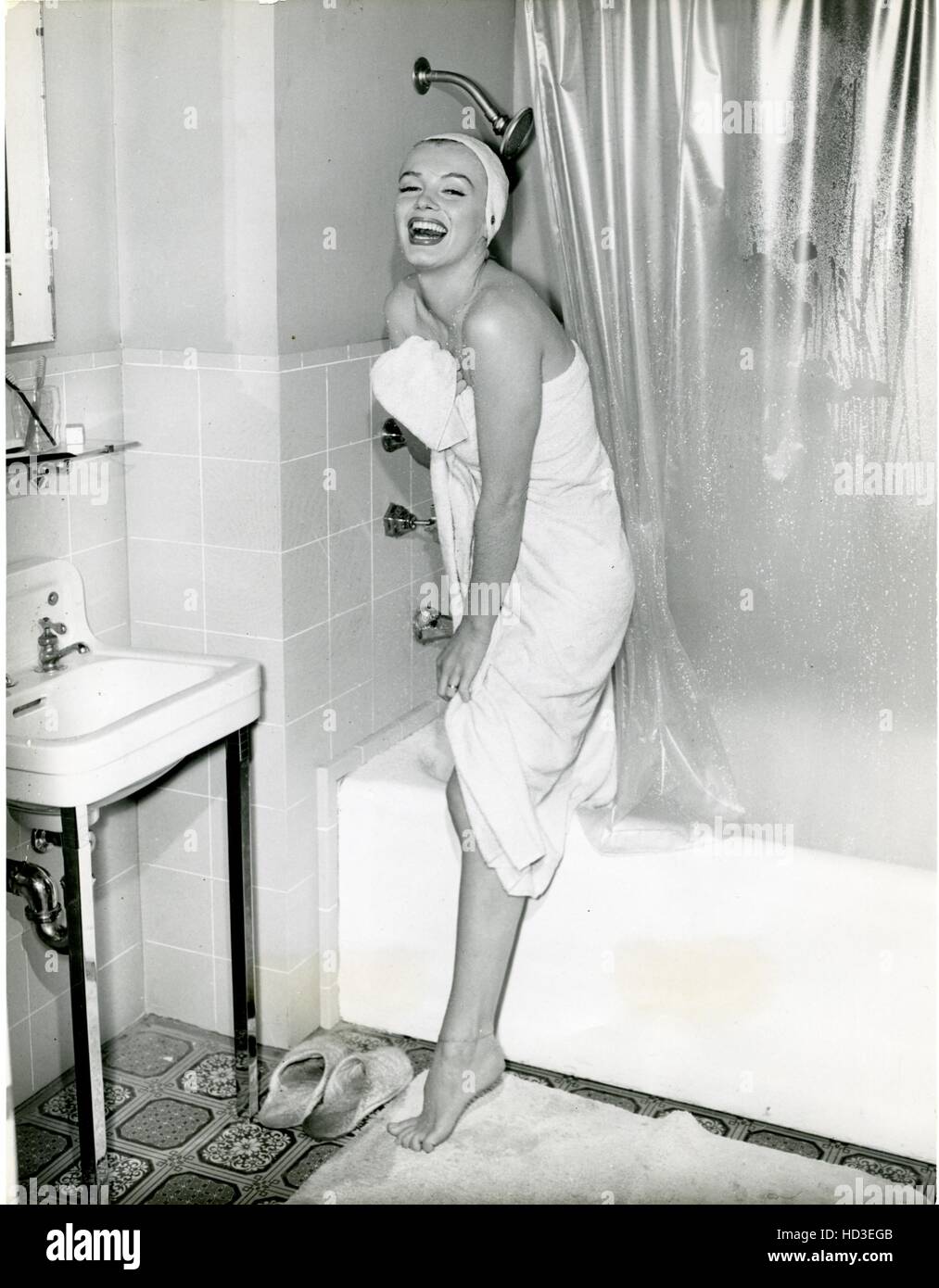 Marilyn Monroe on the set of NIAGARA, summer 1952. - Photo: Courtesy Everett Collection Stock Photo