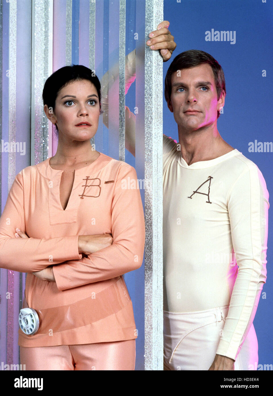 BRAVE NEW WORLD, (from left) Julie Cobb, Keir Dullea, 1980