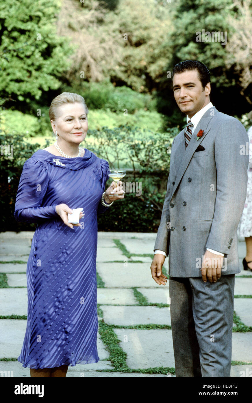 CROSSINGS, Joan Fontaine, Lee Horsley, 1986, © Aaron Spelling