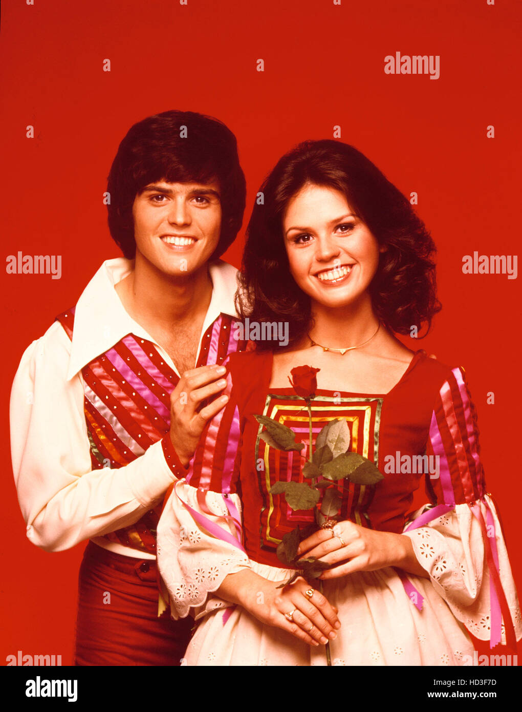 DONNY AND MARIE, Donny Osmond, Marie Osmond, 1976-1979 Stock Photo - Alamy