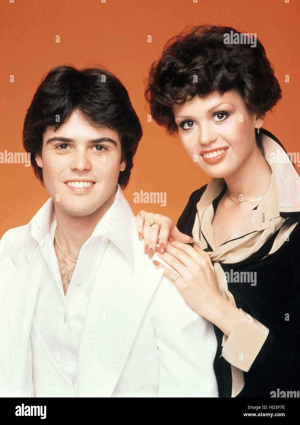DONNY AND MARIE, Donny Osmond, Marie Osmond, 1976-79 Stock Photo - Alamy