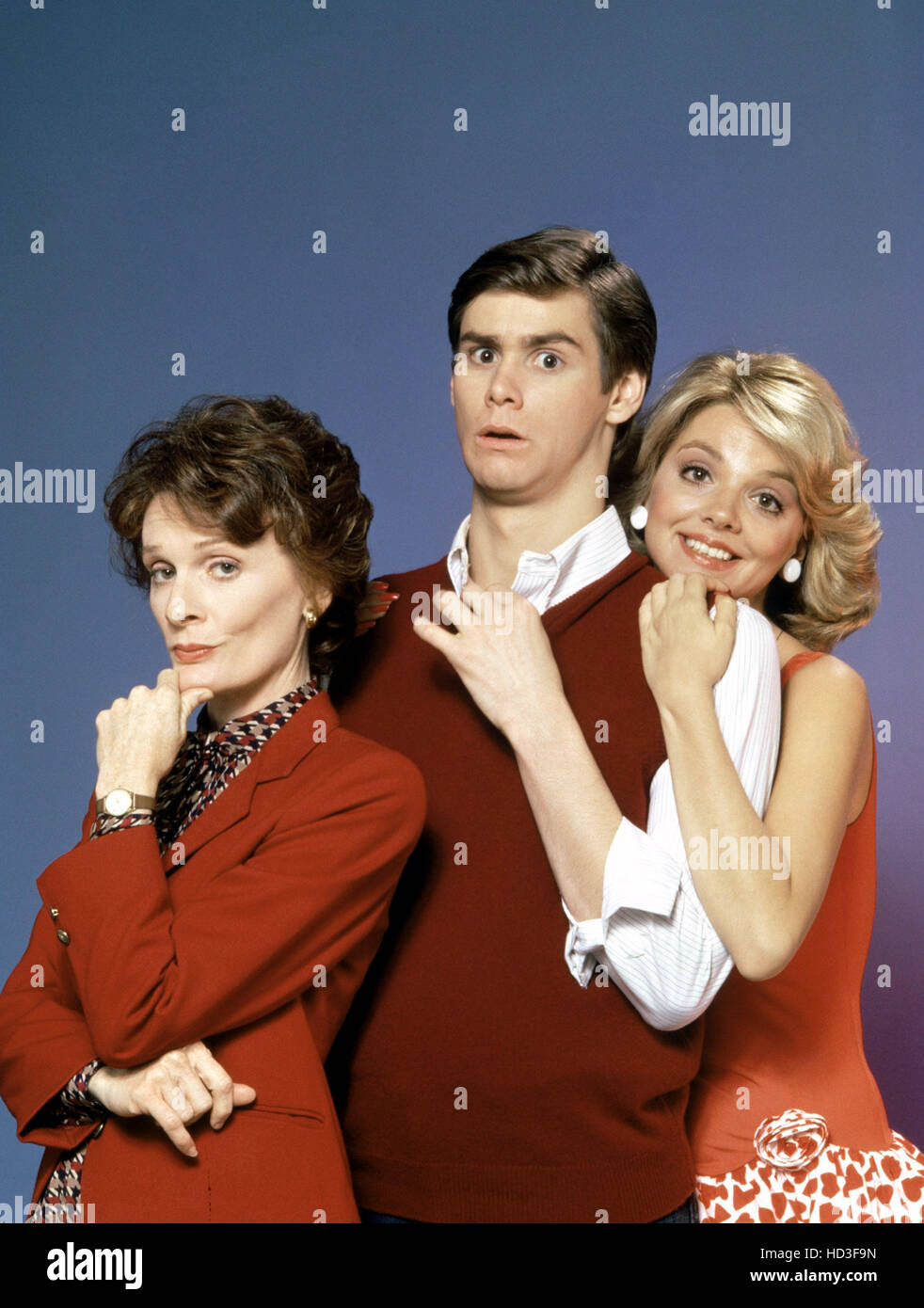 THE DUCK FACTORY, Julie Payne, Jim Carrey, Teresa Ganzel, 1984. © MTM Enterprises / Courtesy