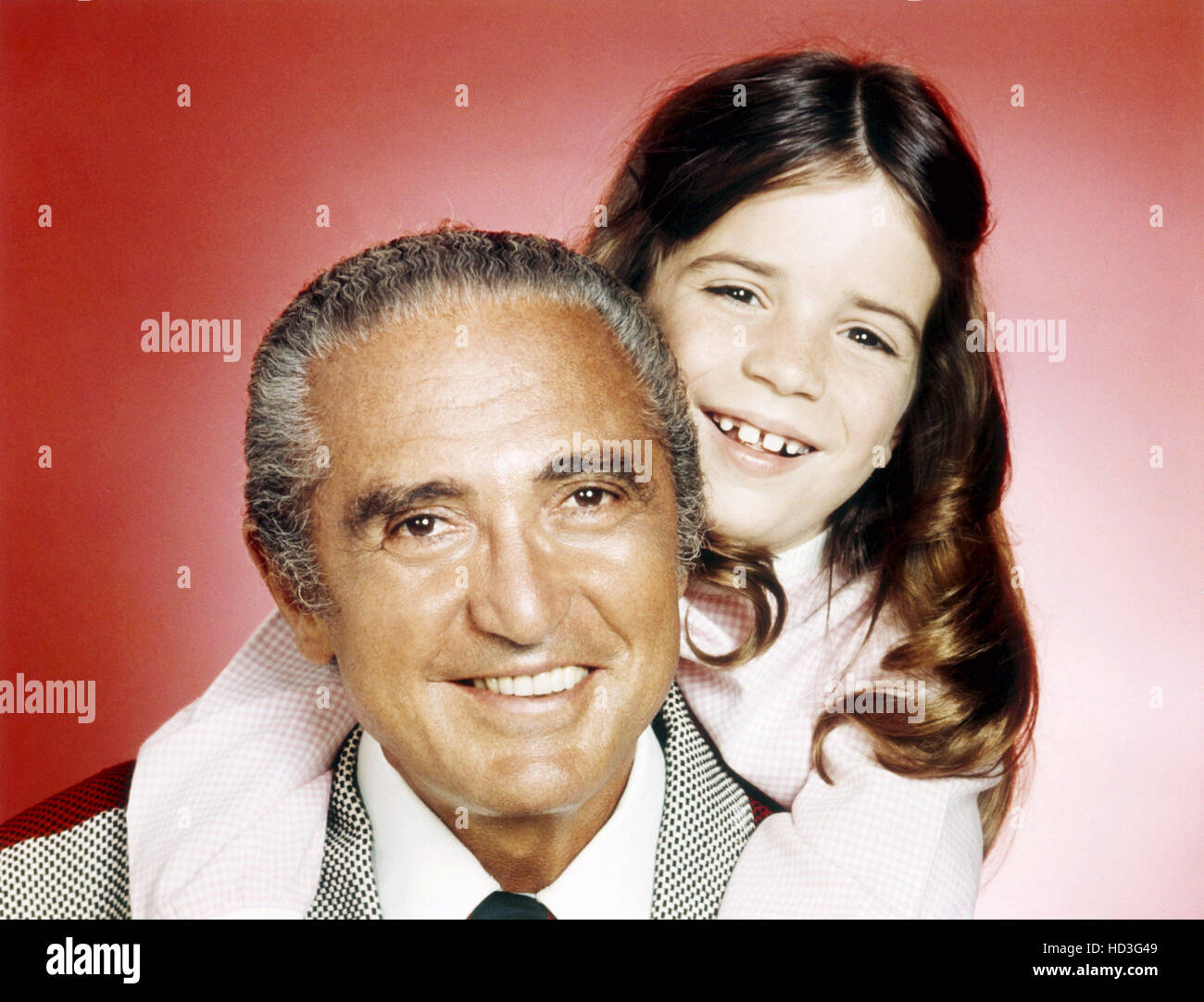 BIG EDDIE, from left Sheldon Leonard, Quinn Cummings, 1975 Stock Photo