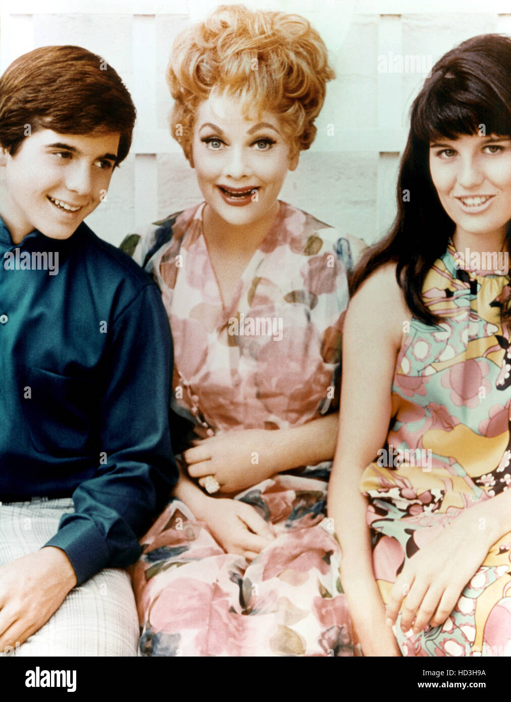 HERE'S LUCY, Desi Arnaz Jr., Lucille Ball, Lucie Arnaz, 1968-74 Stock Photo  - Alamy