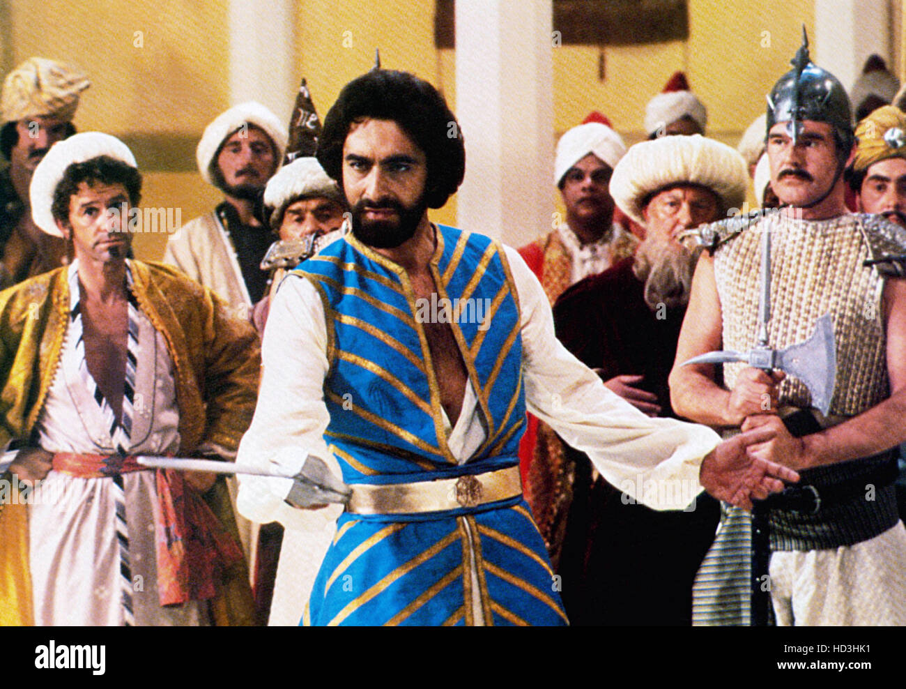 THE THIEF OF BAGHDAD, Roddy McDowall, (back, left), Frank Finlay ...