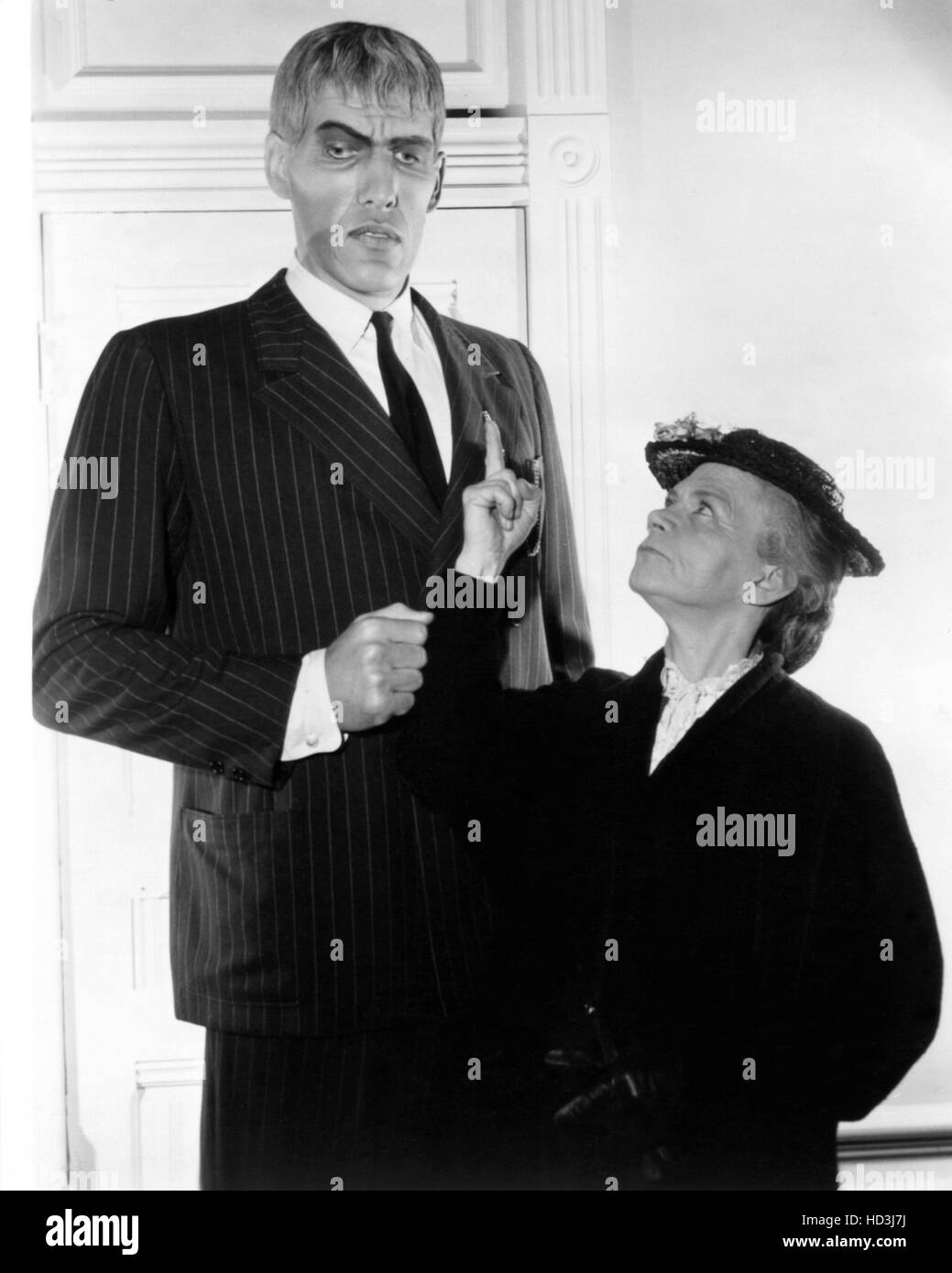 THE ADDAMS FAMILY, Ted Cassidy, Ellen Corby, 'Mother Lurch Visits The ...