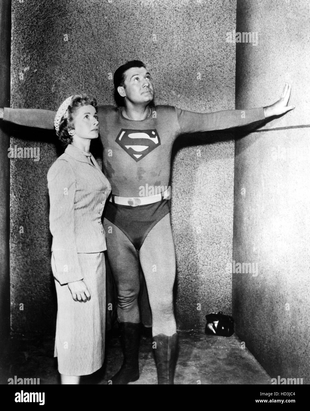 ADVENTURES OF SUPERMAN, Noel Neill, George Reeves, 1951 - 1957 Stock Photo - Alamy