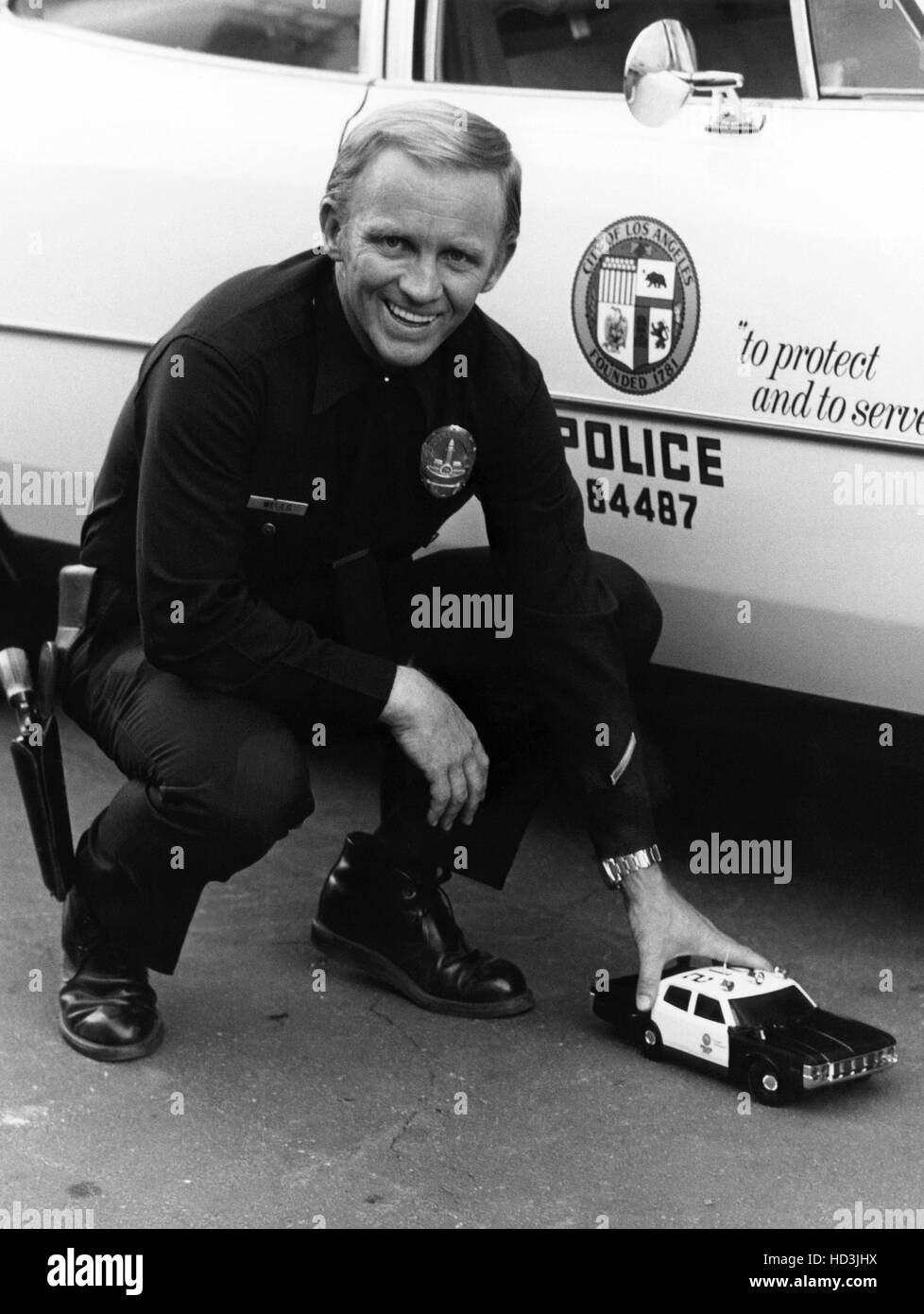 ADAM 12, Gary Crosby, NBCTV, 19681975 (1974 photo Stock Photo Alamy