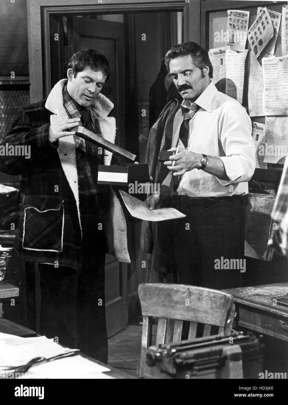 BARNEY MILLER, 197582, Max Gail, Hal Linden, "Hash", 12/16/76 Stock
