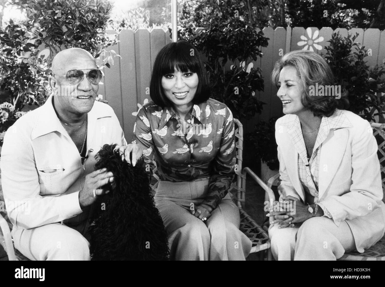THE BARBARA WALTERS SPECIAL, from left, Redd Foxx, his third wife, Yun