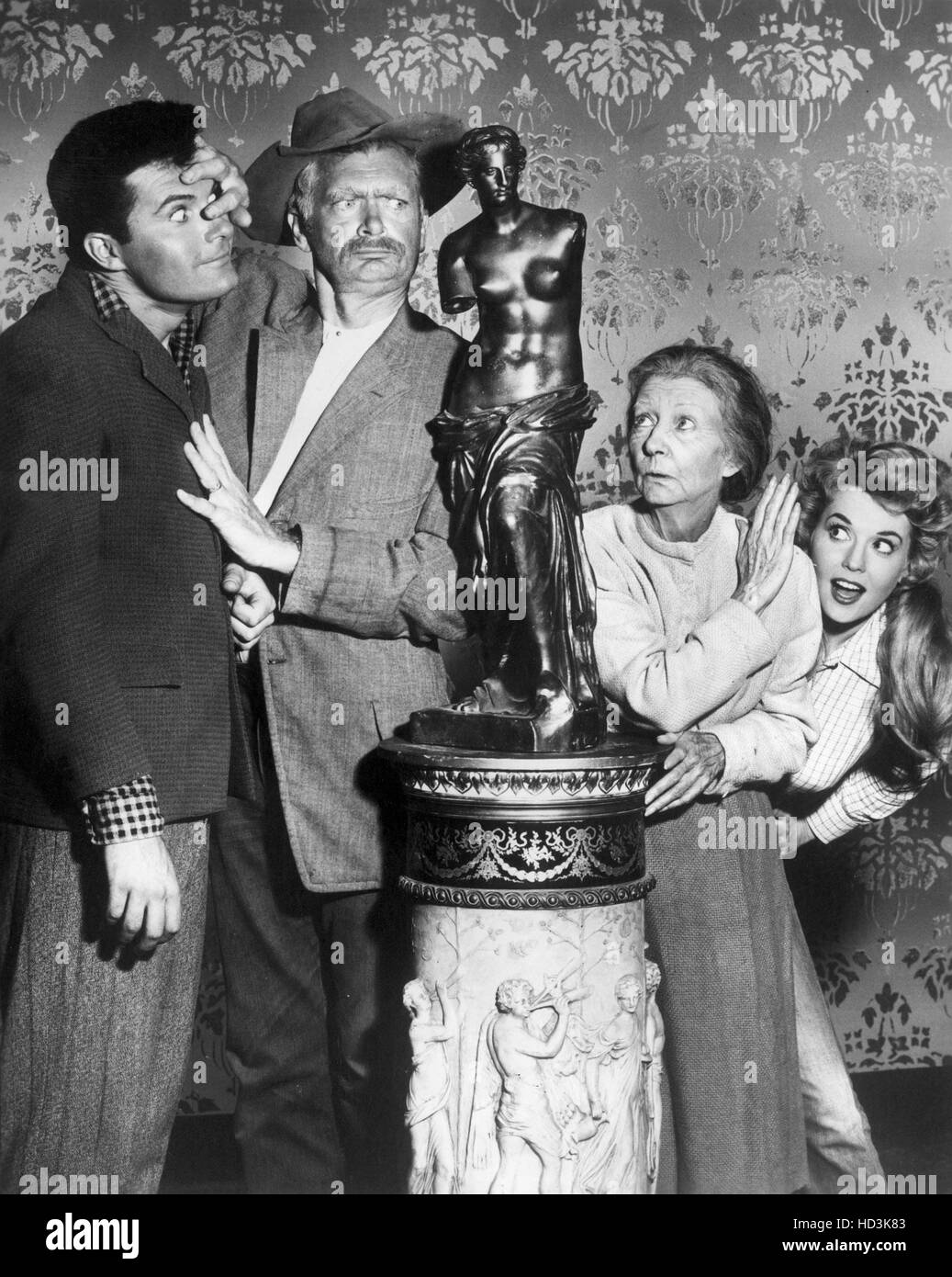 BEVERLY HILLBILLIES, Max Baer, Buddy Ebsen, Irene Ryan, Donna Douglas, 1962-1971 Stock Photo - Alamy
