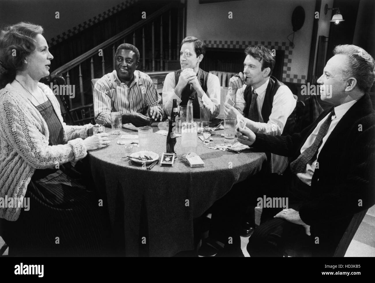 BEACON HILL, from left: Beatrice Straight, Richard Ward, David Rounds ...