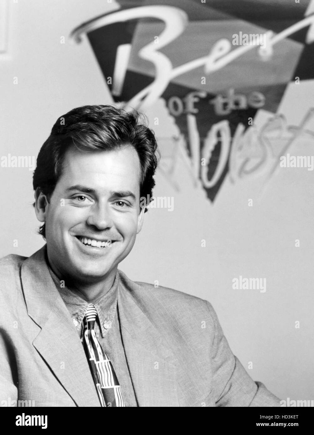THE BEST OF THE WORST, host Greg Kinnear, 1991 Stock Photo Alamy