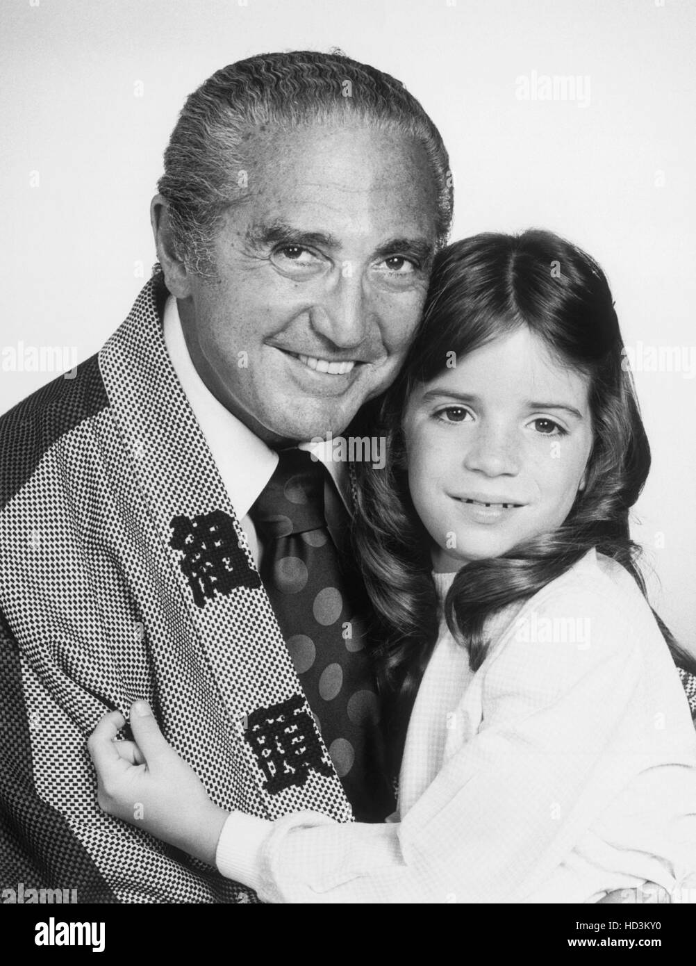 BIG EDDIE, from left Sheldon Leonard, Quinn Cummings, 1975 Stock Photo