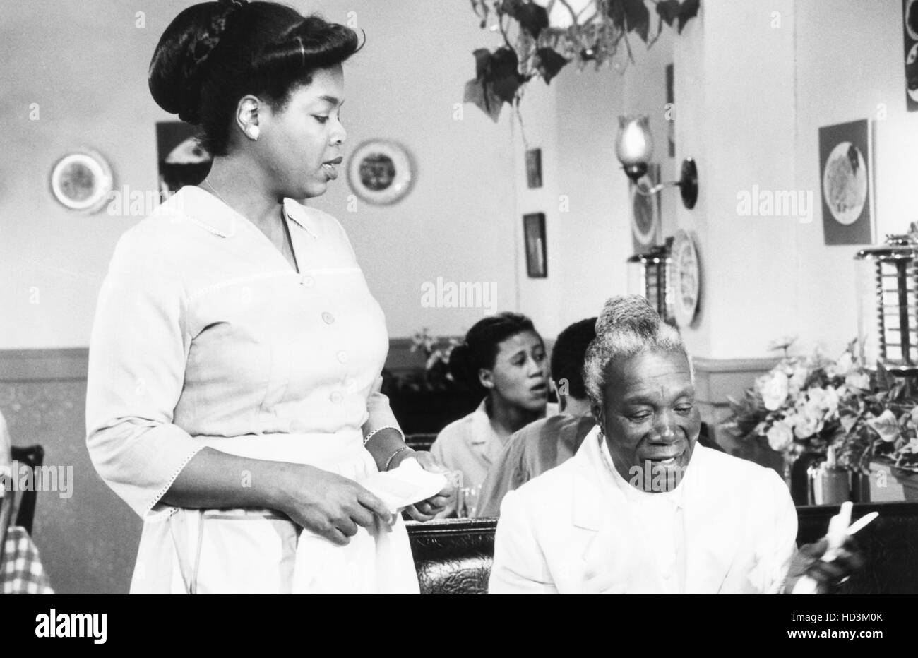 BREWSTER PLACE, from left Oprah Winfrey, Beah Richards, 1990, Ph Mike