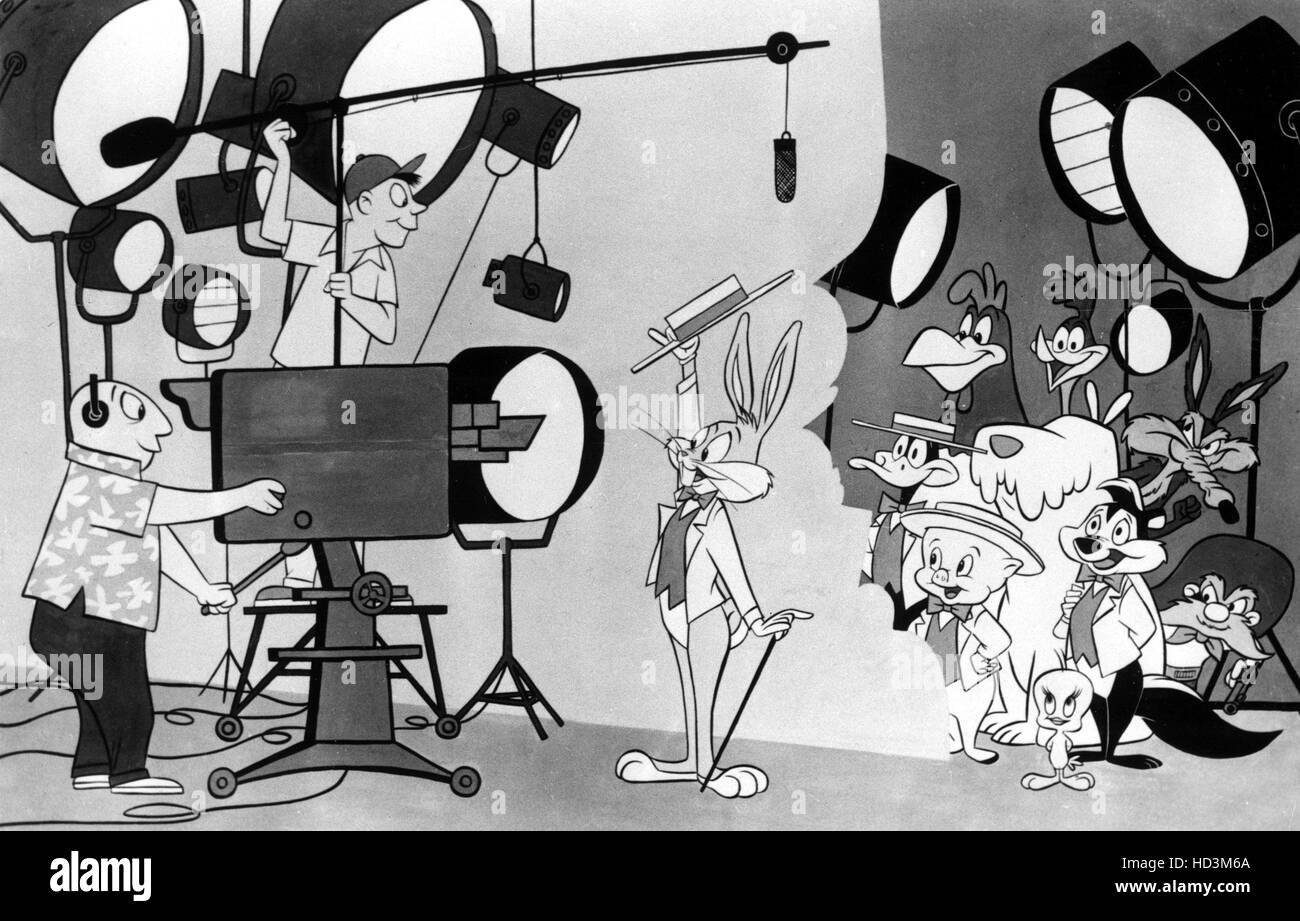 BUGS BUNNY SHOW, Bugs Bunny, Daffy Duck, Foghorn Leghorn, Porky Pig