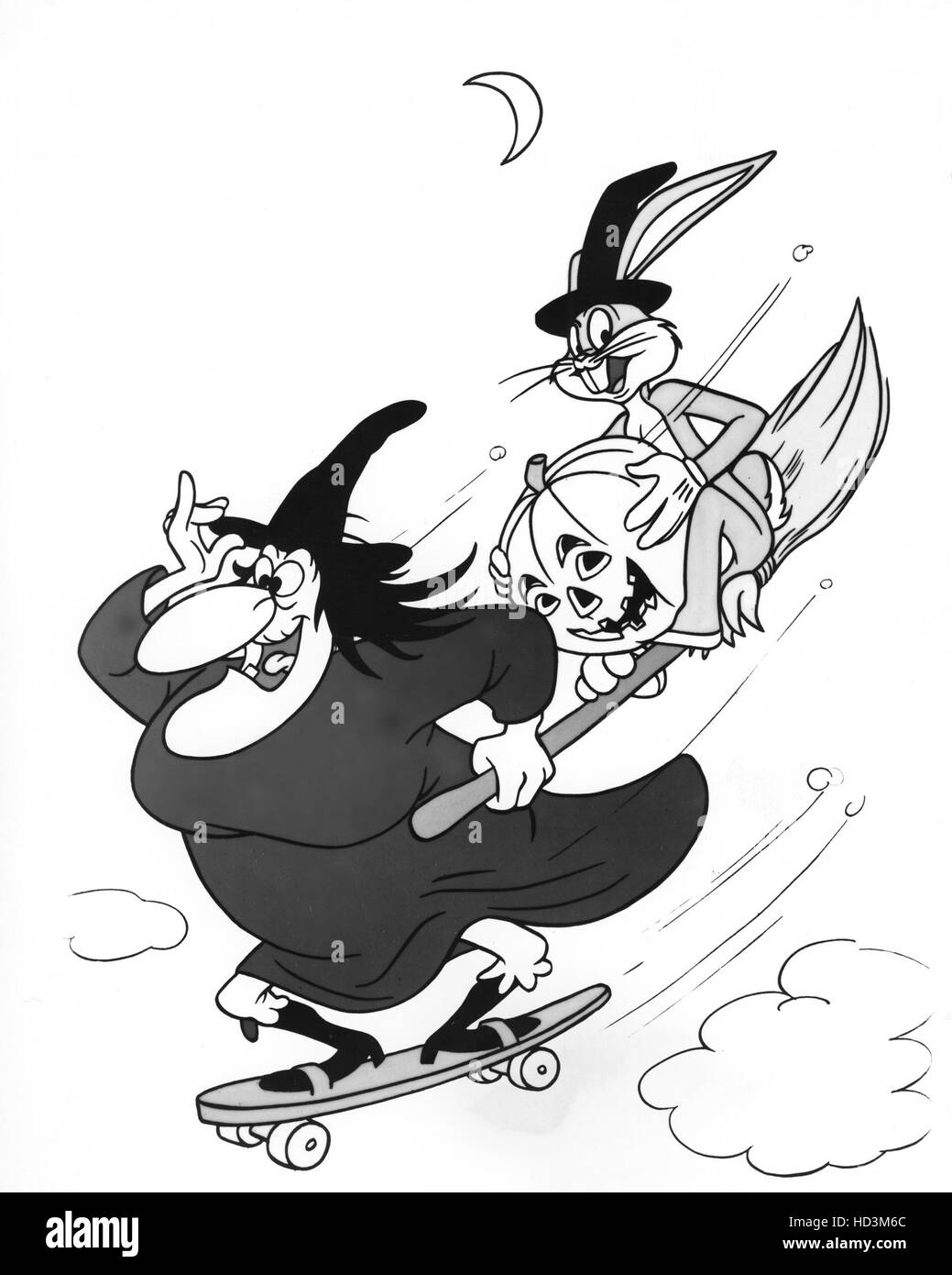 BUGS BUNNY'S HOWLOWE'EN, Witch Hazel & Bugs Bunny, TV, 1977 Stock Photo Alamy