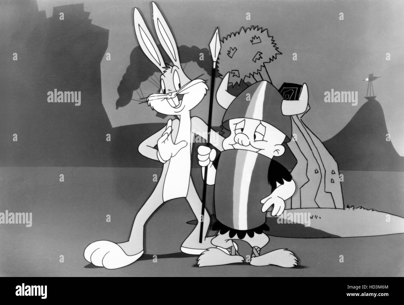 BUGS BUNNY'S OVERTURES TO DISASTER, from left Bugs Bunny, Elmer Fudd, 1991. ©Warner Brothers