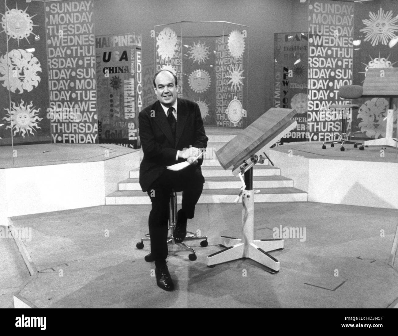 Cbs News Sunday Morning Host Charles Kuralt 1981 1979 Cbs