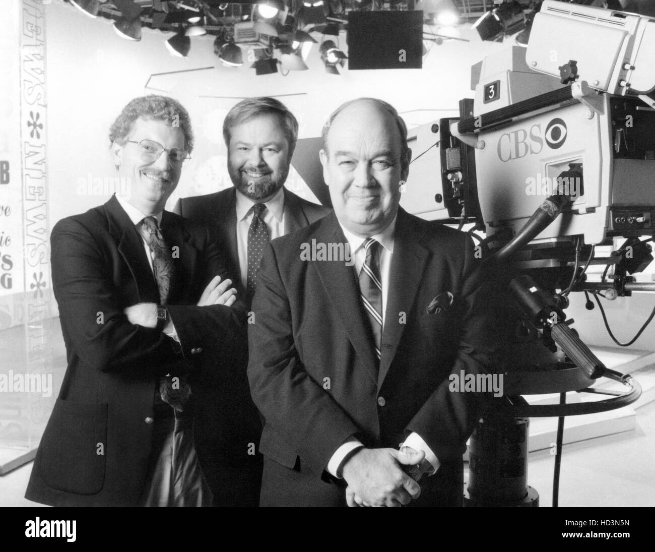 CBS NEWS SUNDAY MORNING, (aka SUNDAY MORNING), from left William Geist