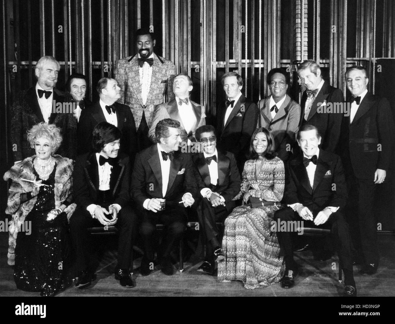 DEAN MARTIN CELEBRITY ROAST, seated left to right, Phyllis Diller