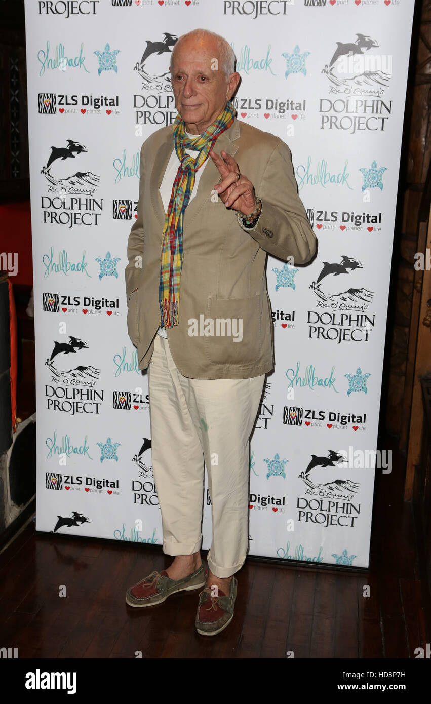 Guests attend The Make A Splash For Dolphins Fundraiser Featuring Ric