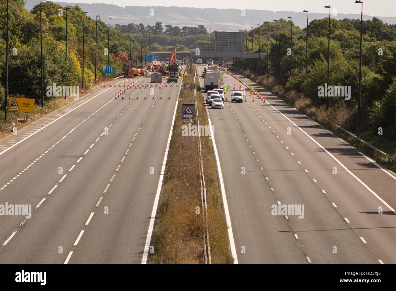 M20 bridge collapse hi res stock photography and images Alamy