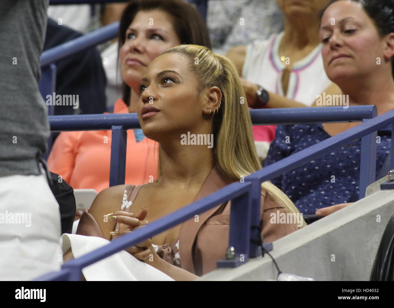 2016 US Open Tennis Championships - Day 4 Featuring: Beyonce Knowles ...