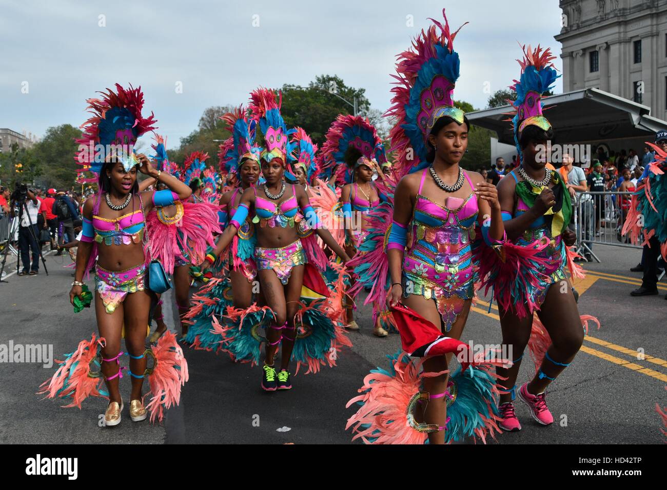 The 2016 West Indies Day Parade in New York City Featuring Atmosphere Where Manhattan, New